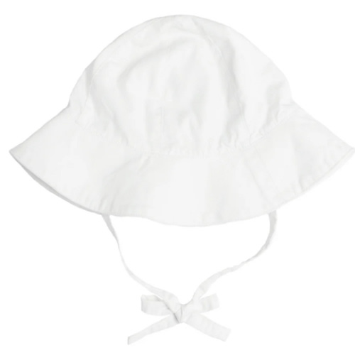 baby white sun hat | minnow swim