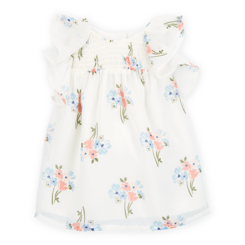 Baby Floral Dress - Ivory - Carter's | Carter's