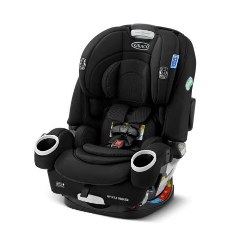 Graco 4Ever DLX SnugLock 4-in-1 Car Seat, Tomlin, Black