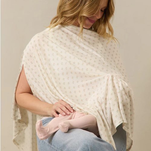 Blush Floret Nursing Cover
