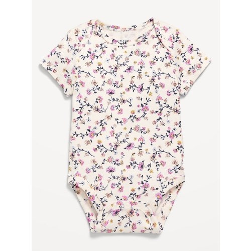 Printed Short-Sleeve Bodysuit for Baby
