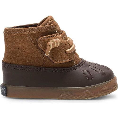 Sperry Unisex-Baby Icestrom Crib Boot - 2 Infant - Tan/Brown