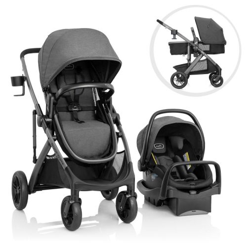 Evenflo Pivot Suite Travel System With Litemax - Devon Gray