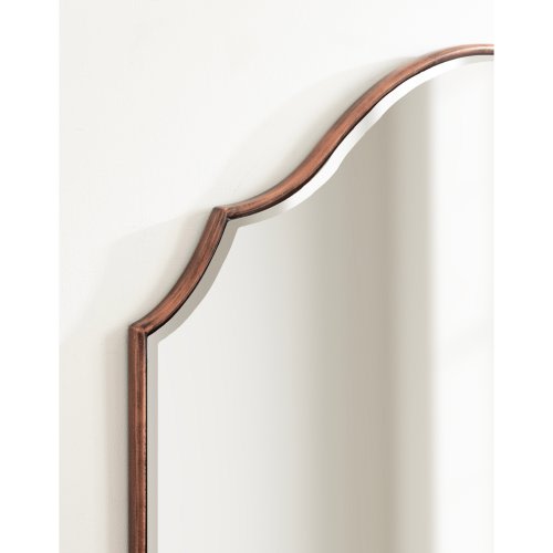 Kate and Laurel Leanna Framed Arch Wall Mirror