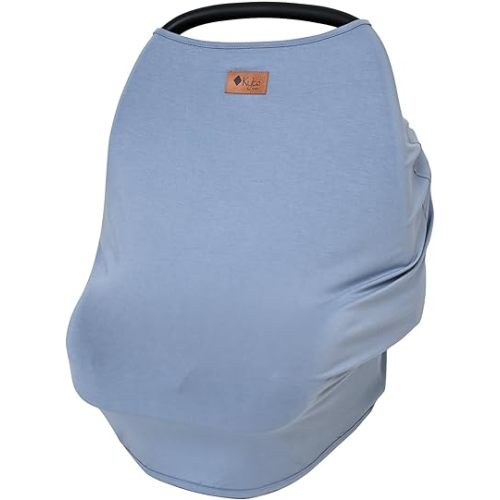 KYTE BABY Unisex Rayon Made from Bamboo Car Seat Cover, Slate