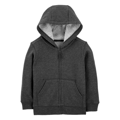 Toddler Boy Marled Zip-Up French Terry Hoodie - Carter's | Carter's