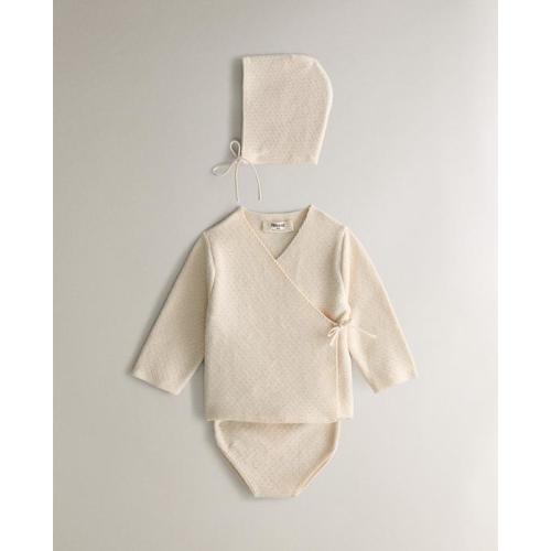 CHILDREN'S OPENWORK CARDIGAN 6-9 months