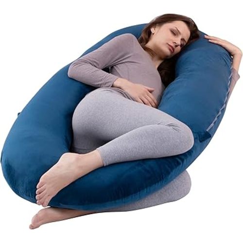 Maternity Pillow O-shapedpregnancy Pillows for Sleeping Body Pillow That can be Turned into a Crib Back, Hip, Pillowcase is Removable and Washable……