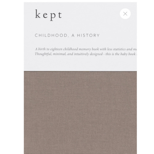 CHILDHOOD, A HISTORY