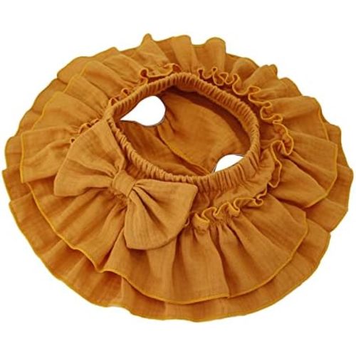 Newborn Infant Baby Girls Soft Cotton Ruffle Mini Skirt with Shorts Toddler Kids Summer Solid Girls Athletic Outfit