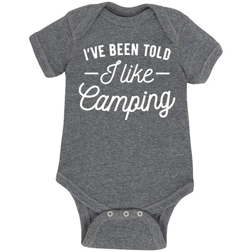 Instant Message - I've Been Told I Like Camping - Infant Baby One Piece