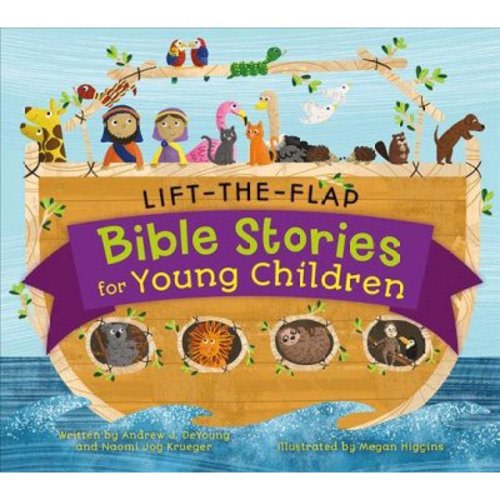 Lift-The-Flap Surprise Bible Stories (Board Book)