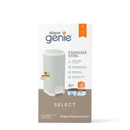 Diaper Genie Select Diaper Pail - Green