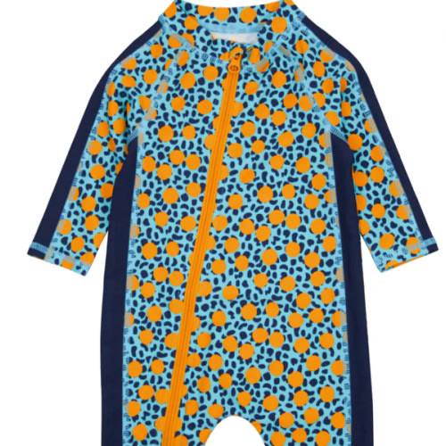 Sunsuit - Long Sleeve Romper Swimsuit | "GeoParty"