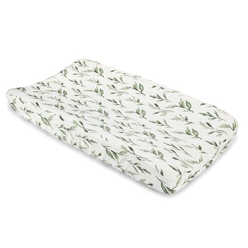 Parker Quilted Leaf Change Pad Cover