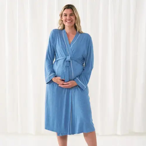 Heather Blue Women's Robe - XXL