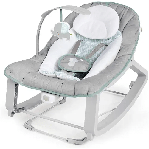Ingenuity Keep Cozy 3-in-1 Grow with Me Vibrating Baby Bouncer Seat & Infant to Toddler Rocker - Weaver, Newborn and up
