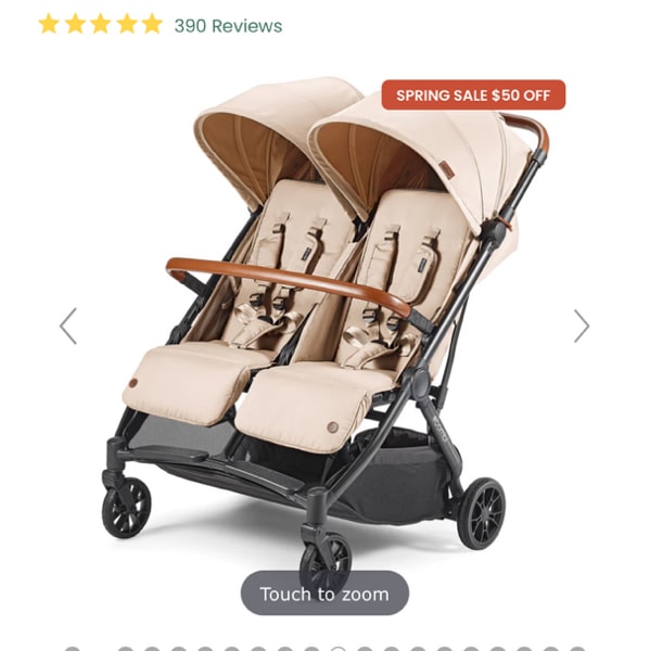 Bēbee Twin: Best Folding Double Stroller | Bombi Gear
