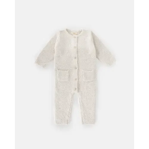 Long Sleeve Jumpsuit - Fuzzy