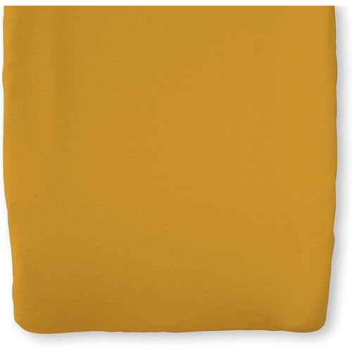 Natemia Organic Cotton Changing Pad Cover - 16x32 - Silky Soft & Hypoallergenic - Fits Cradle & Bassinet - Perfect Baby Shower Registry Gift