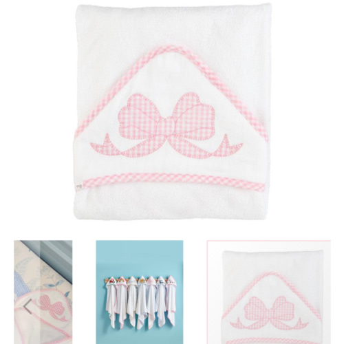 Bow Hooded Towel