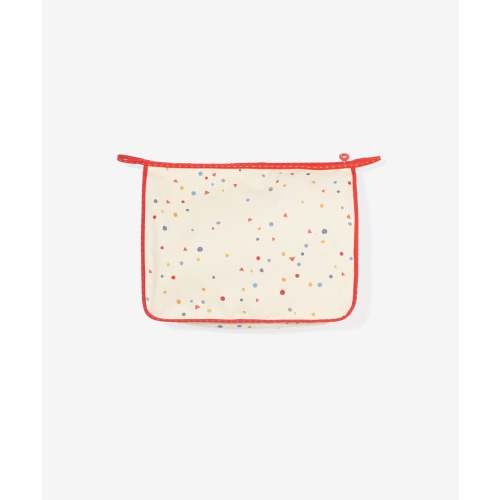 Large Zip Bag, Signature Dot