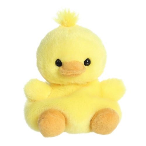 Aurora Mini Darling Duck Palm Pals Adorable Stuffed Animal Yellow 5"
