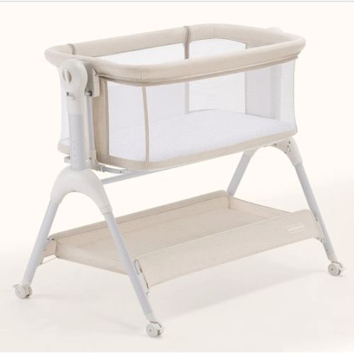 HARPPA Cuddly Sway | 3-in-1 Rocking Baby Bassinet & Bedside Sleeper with Anti-Reflux Mattress for Newborns | Attaches to Bed, Adjustable Height, Tool-Free Setup, Portable Wheels, CPSC Certified, Gentle Rocking Motion | Ideal for Infants, Safe Co-Sleeping
