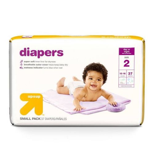 Diapers - up & up™ - (Select Size and Count)