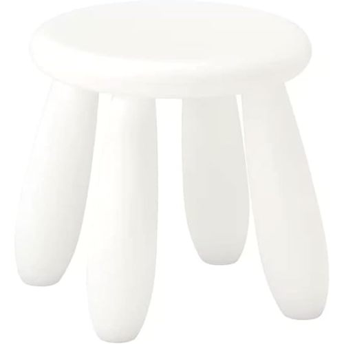 Kids Step Stool, Kindergarten Study Stools, Lightweight Footstools are Sturdy and Durable, Very Suitable for Use in The Kitchen, Bathroom and Bedroom (White)