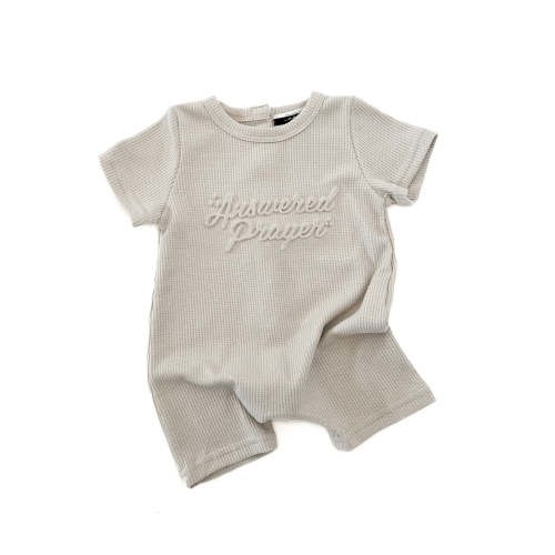 Answered Prayer Waffle Jumpsuit – AmorClothingCo.