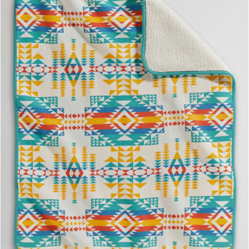 PILOT ROCK SHERPA STROLLER BLANKET