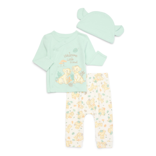 Disney Baby Wishes + Dreams Character Baby Take Me Home Set, 3-Piece, Sizes Preemie-9 Months