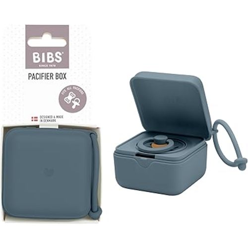 BIBS Pacifier Box, Petrol