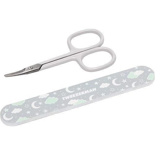 Tweezerman Baby Nail Scissors with Bear File (Assorted)