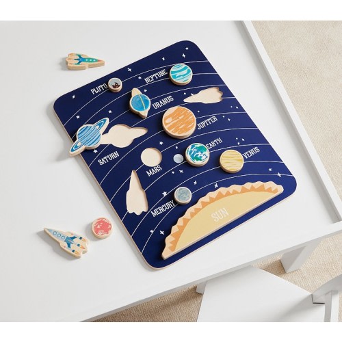 Solar System Wooden Puzzle