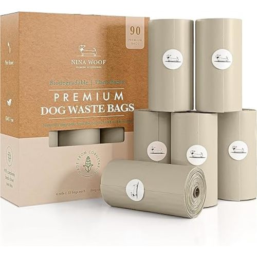Poop Bags Rolls - 90 Bags