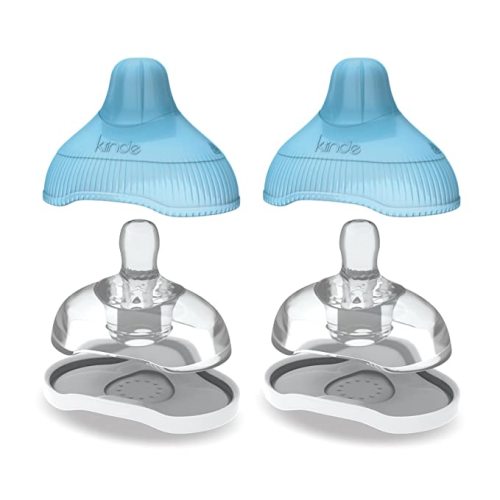 Kiinde Twist Active Latch Nipples for Breast Milk or Formula Feeding - Medium Flow (2 Pack)