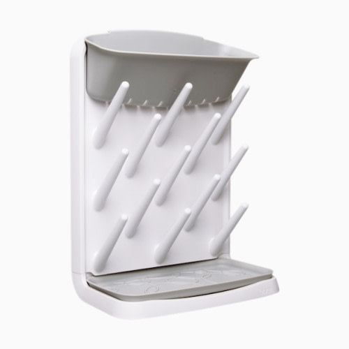 Vertical Bottle Drying Rack - Grey