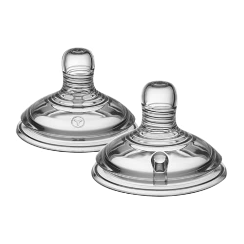Tommee Tippee Closer to Nature Added Cereal Flow Baby Bottle Nipples – 2pk