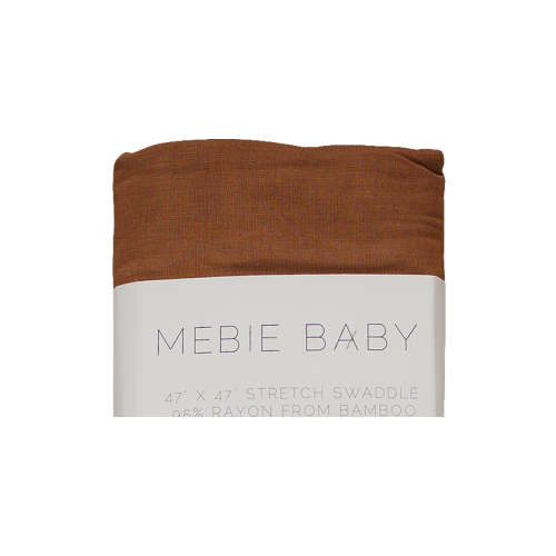 Rust Bamboo Stretch Swaddle
