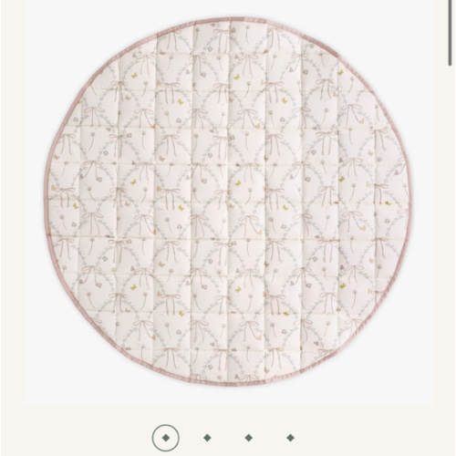 Bows & Butterfly Kisses Play Mat - Pink | Gooselings
