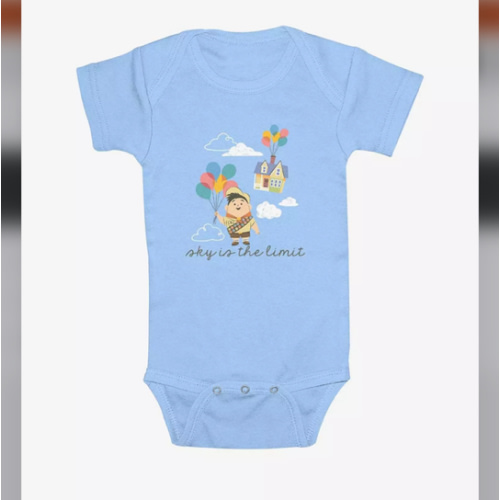 Disney Pixar Up Sky Is The Limit Infant Bodysuit - BLUE | BoxLunch