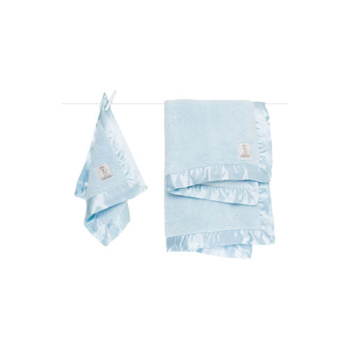 Chenille Baby Boy Blanket Bundle