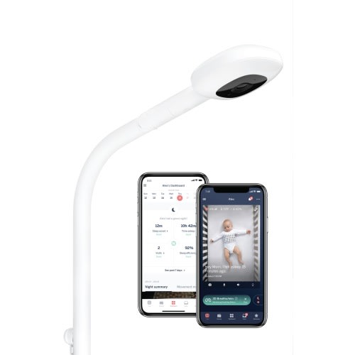 NANIT Pro Smart Baby Monitor & Floor Stand, White