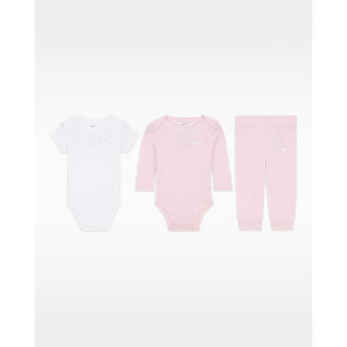 Nike Baby Essentials Baby (0-6M) 3-Piece Bodysuit and Pants Set. Nike.com