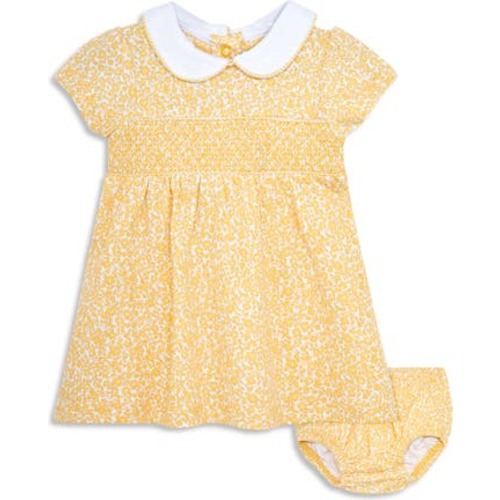 Ditsy Floral Smocked Dress & Bloomers Set, 3-6M