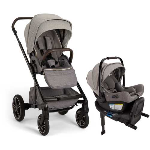 Nuna MIXX Next with Magnetic Buckle + PIPA Aire RX Travel System Bundle - Monterey