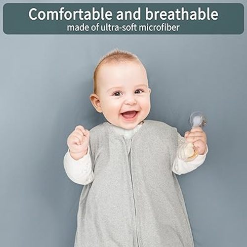 Muslin Crib Sheets for Boys Girls 100% Cotton Fitted Baby Crib Sheet 2 Pack Soft and Breathable for Standard Crib Mattress & Toddler Mattress 52x28in (Beige & Coffee)