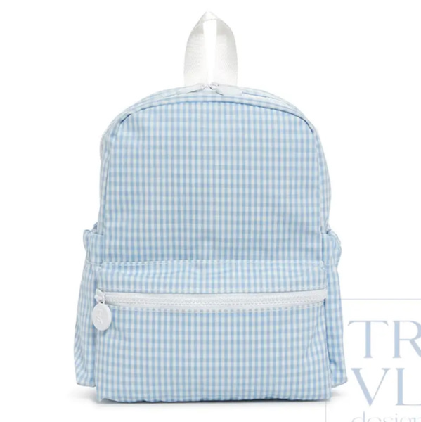 Mini Backer - Gingham Mist